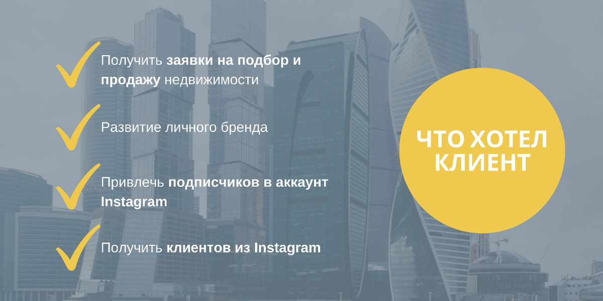 Кейс: 46 тыс. человек увидели публикации риелтора в Instagram.