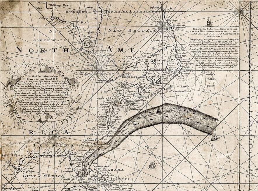 Карта 1770 года