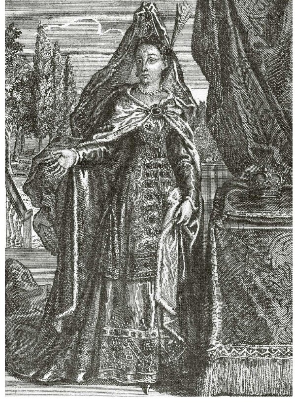 Царевна Софья Алексеевна, мать Петра, с 1671 г. Герцогиня Бранденбурга София Шарлотта, с 1688 г. Курфюрстина Бранденбурга , с 1701 г. Первая Королева Пруссии. 