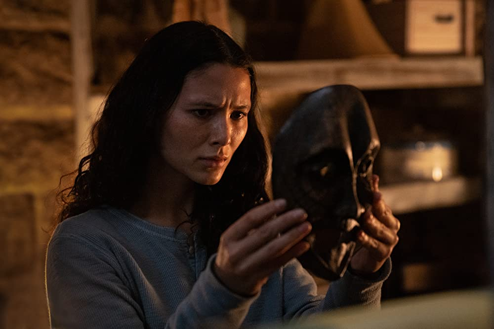 Кадр из фильма Umma. Режиссер: Айрис К. Щим. Оператор: Мэтт Флэннери. Производство: Catchlight Studios, Raimi Productions, Stage 6 Films, Starlight Media