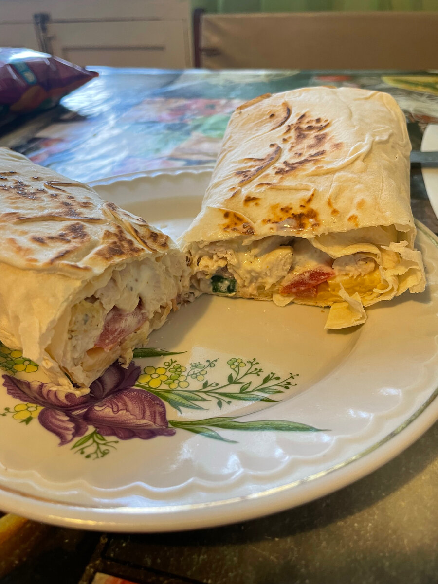 Готовая шаурма 