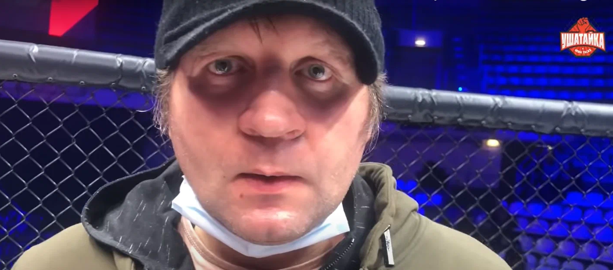 Первое появление Емельяненко на публике после боя с Магой. Февраль 2021.