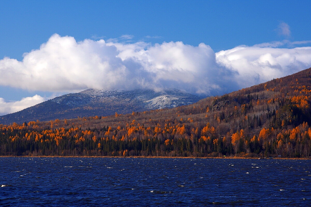 Парк Зюраткуль осенью