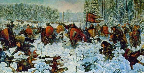 Бортеневская битва (изображение из открытых источников)