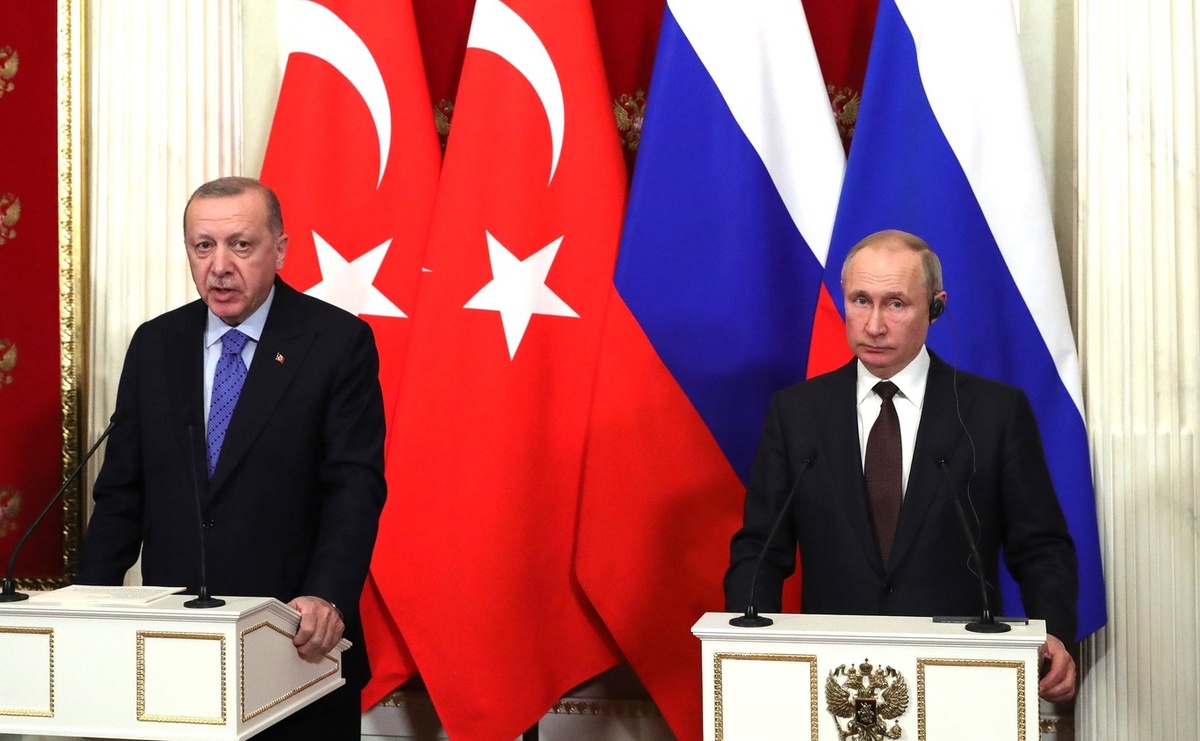 Встреча Путина и Эрдогана планируется на ближайшее время.  Фото: Kremlin Pool / Global Look Press / globallookpress.com