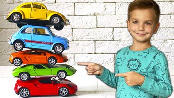 Collection of kids stories about cars from @Mark Production