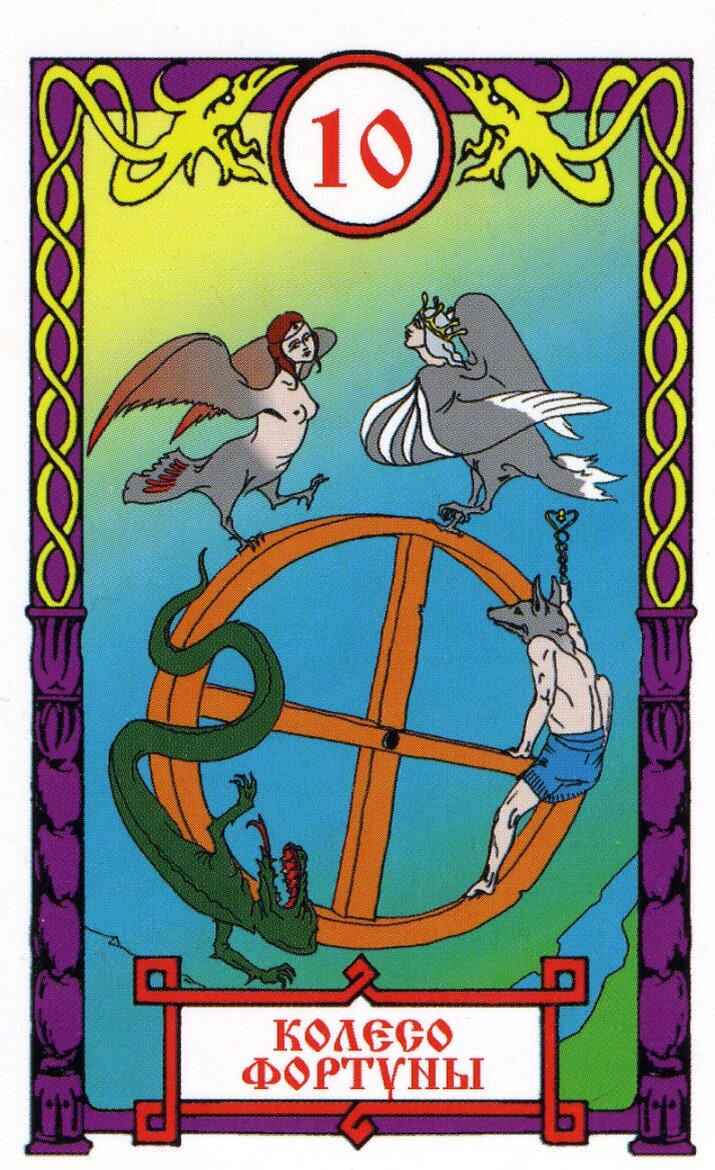 10 аркан таро колесо фортуны. Карты таро уэйта колесо фортуны. 10 колесо фортуны значение. Колесо фортуны значение. 10 аркан таро.