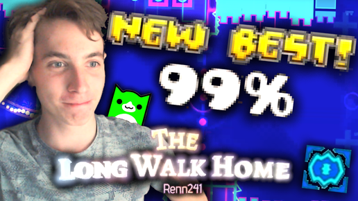 🏠 The Long Walk Home... XXL - 11 Минут Игры со СВЯЗЬЮ ► Geometry Dash