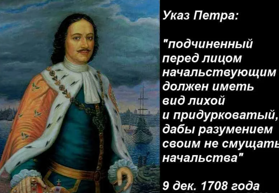 Приходится иметь. Указ Петра 1 вид лихой и придурковатый. Указ Петра первого перед начальством. Указ Петра первого вид придурковатый. Подчинённый перед лицом начальствующим