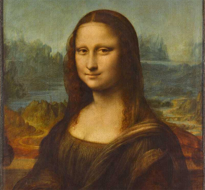 «Мона Лиза» Леонардо да Винчи Public domain