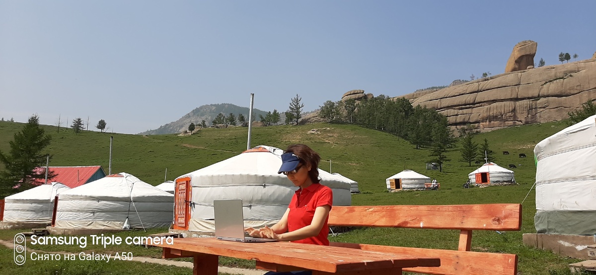 Бэла в Горхи-Тэрэлж, Монголия. 2019 год