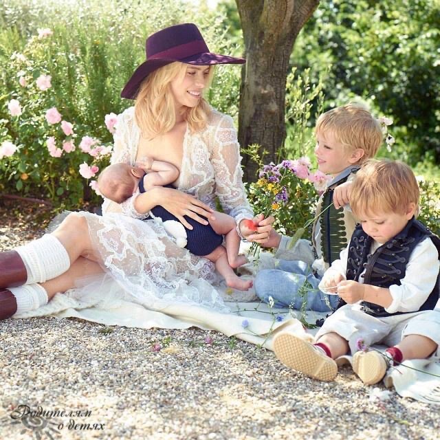 Довольная мама- счастливые дети