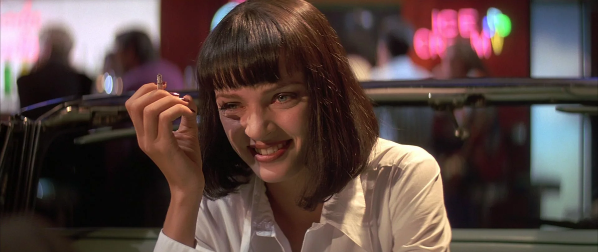 Кадр из фильма "Криминальное чтиво"