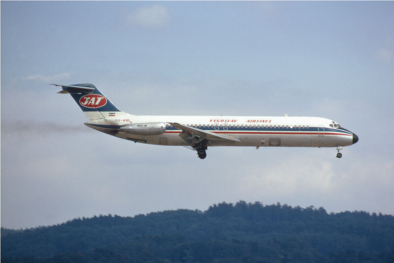 Самолет McDonnell Douglas DC-9, идентичный тому, который выполнял рейс 367