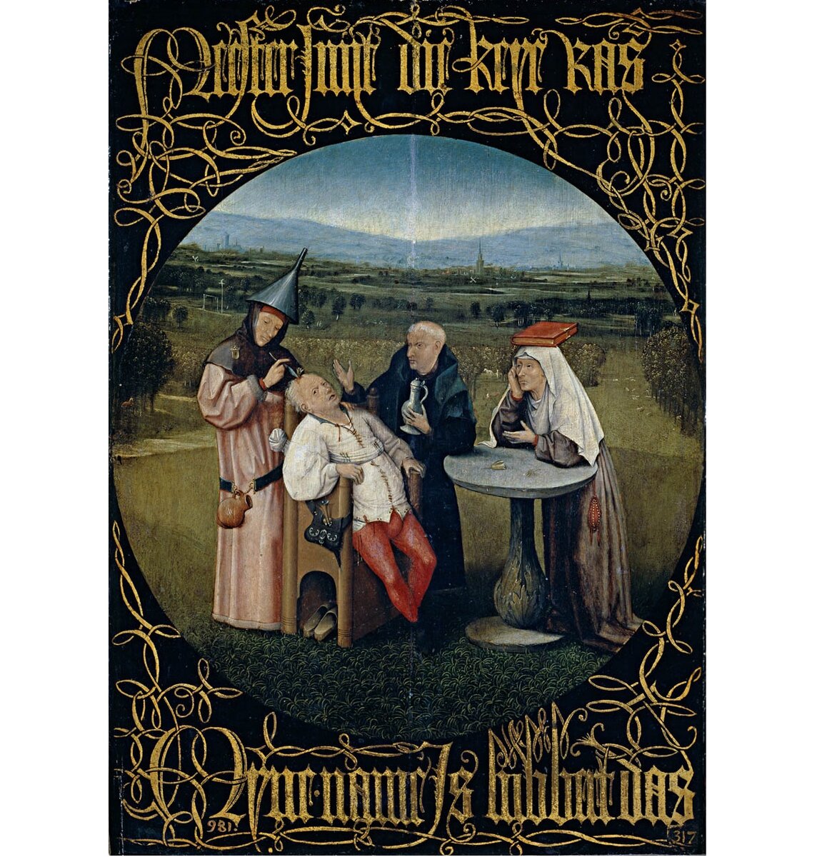 Иероним Босх. Операция глупости, 1501–1505, дерево, масло