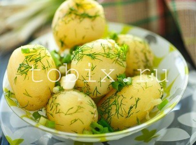 Молодая картошка в мультиварке – рецепт запекания в мундирах