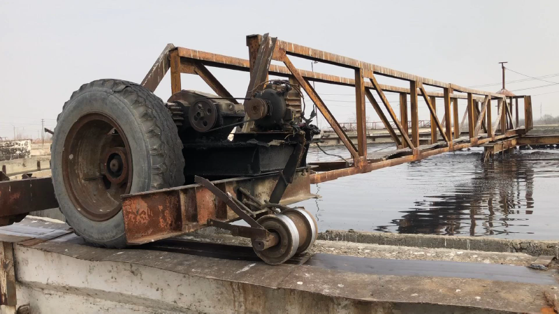 Вторичные отстойники канализационных очистных сооружений Намангана, фото АБР