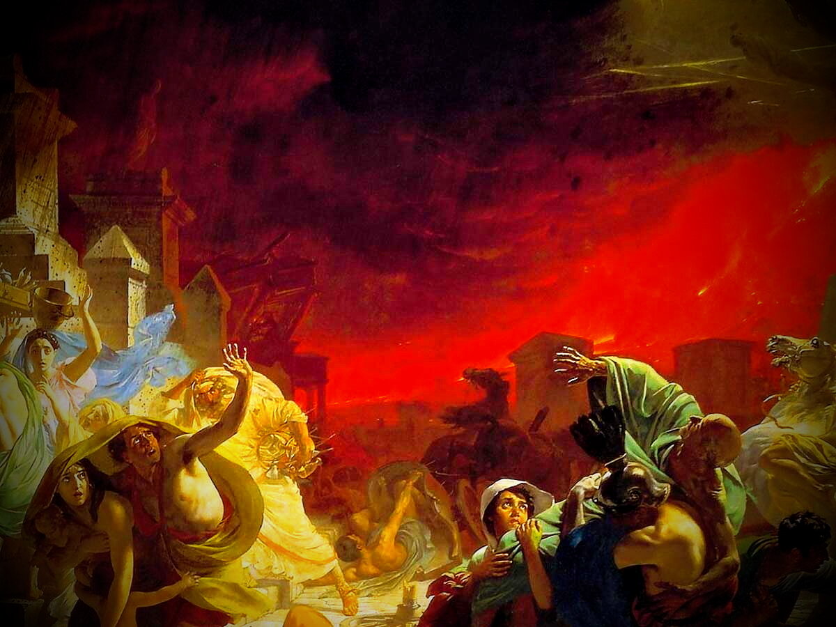 Библейские Содом и Гоморра на самом деле это Римские Помпеи | ГРИМУАР | Дзен