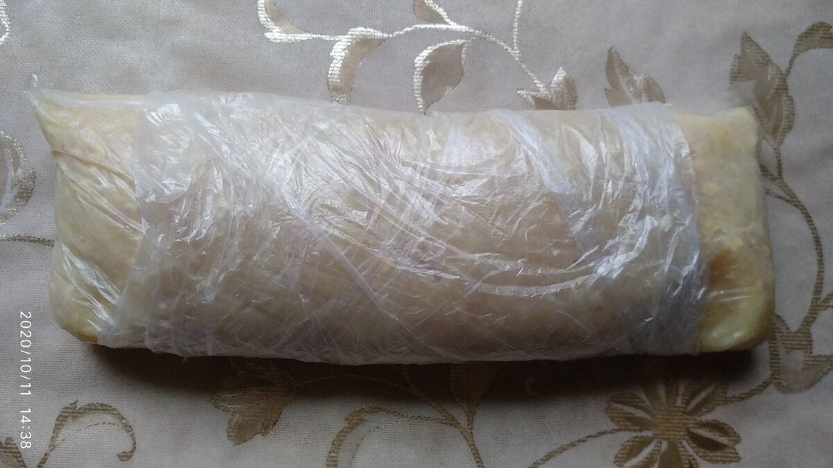 пакетик с фаршем.