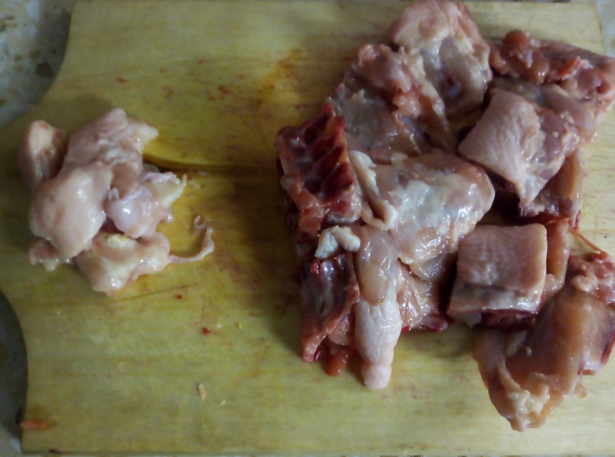 Жирок слева, мясо справа!!