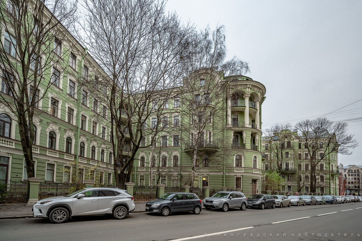 Один из самых красивых домов Петроградской стороны, в котором я мечтал  побывать. | Ленинградский наблюдатель. | Дзен