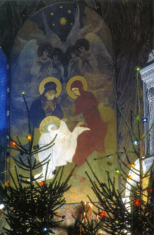 В. Васнецов. Рождение Христа 