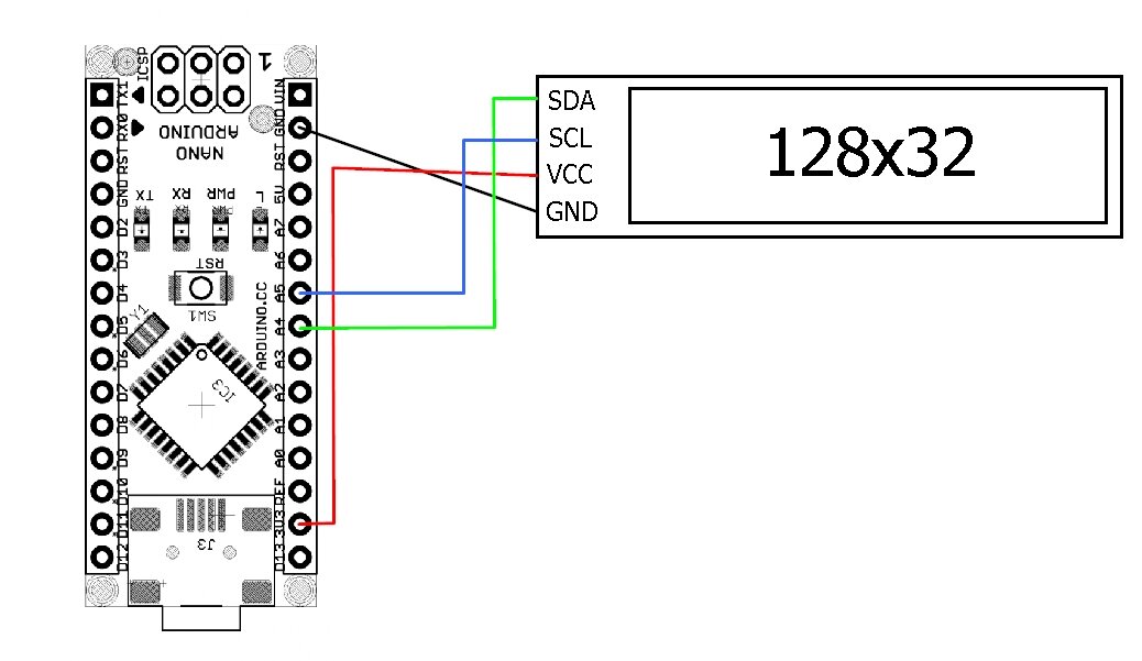 Как подключить дисплей 12864 к ардуино