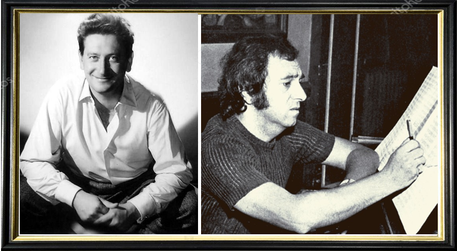 Режиссер Дени де Пателье и композитор Ж. Гарваренц