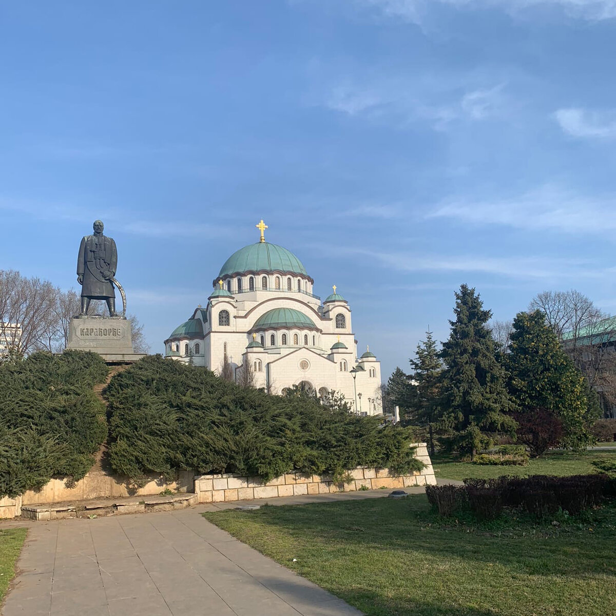 Храм святого Саввы - главная достопримечательность Белграда.