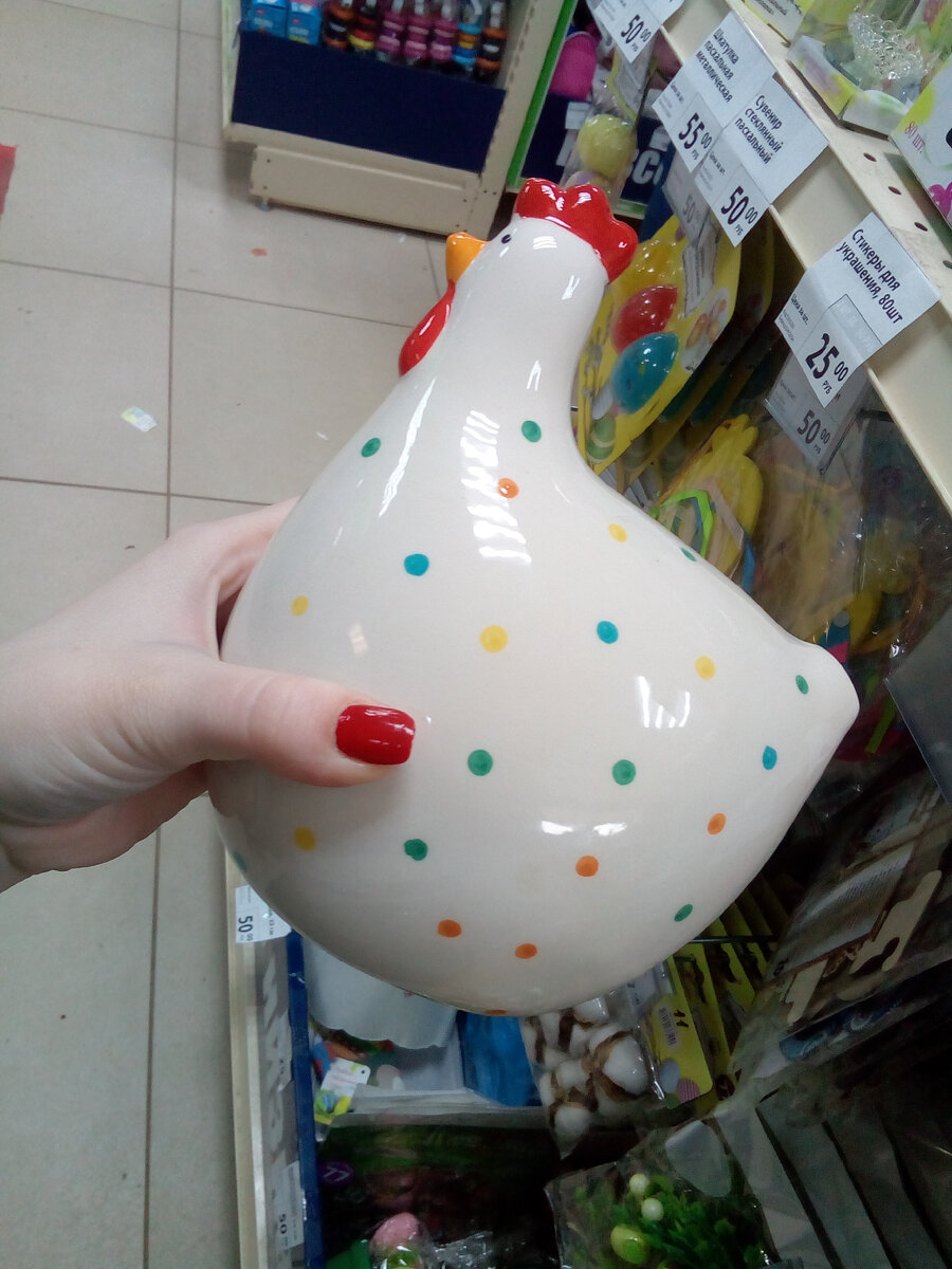 декоративная подставка "Курочка"