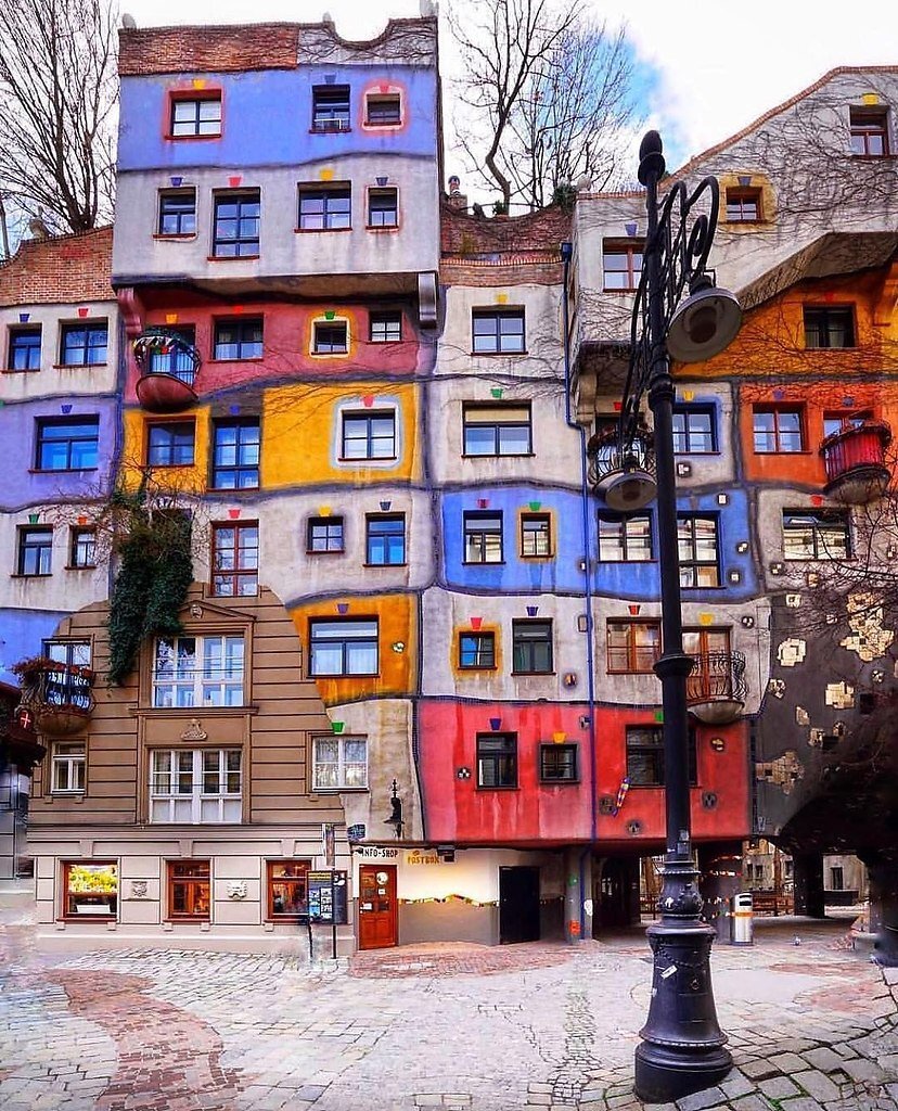 Hundertwasser-Haus в Вене | Галина | Дзен