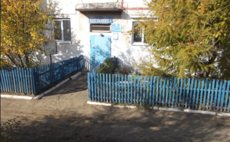 Фото взято с просторов Яндекса. Именно в этом подьезде на первом этаже  находится библиотека. Я дворик помню совсем другим.