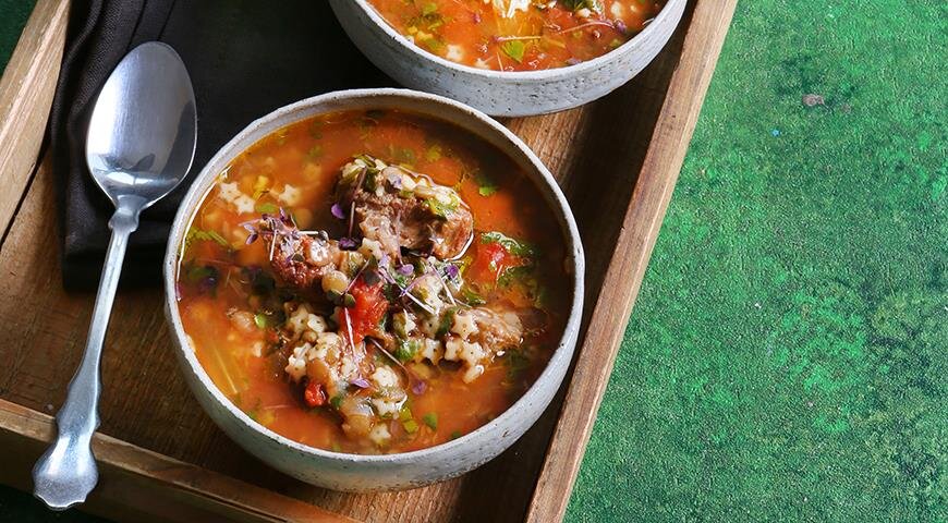 Больше рецептов супов с мясом на www.gastronom.ru
