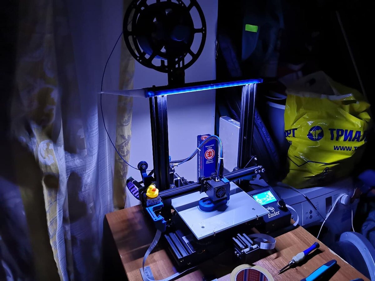 Мой 3D-принтер Ender 3 Pro