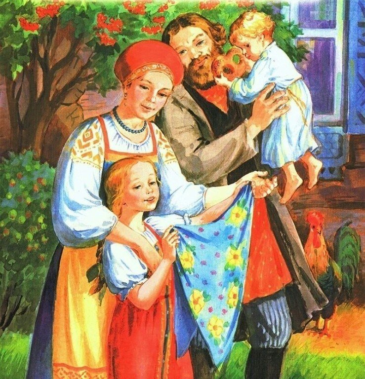 Дети и сказки картинки