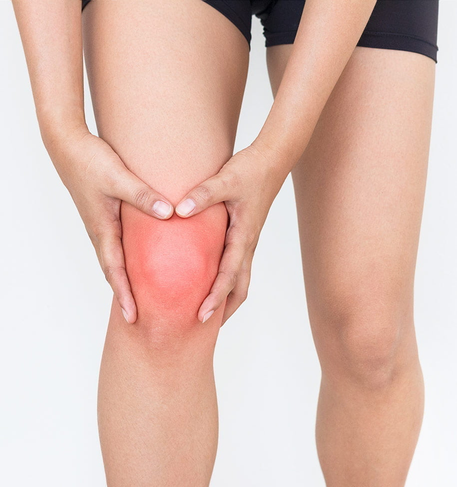 Травма колена: первая помощь, методы лечения, виды, причины, что делать