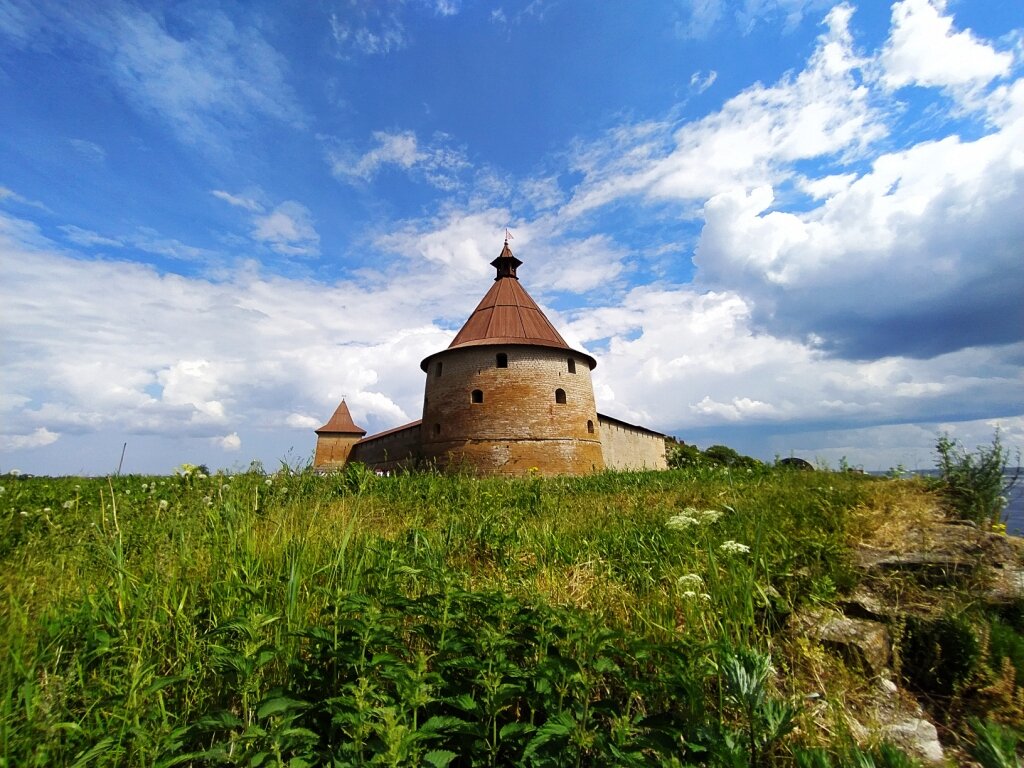 Крепость "Орешек", вид с Головина бастиона. Здесь и далее фото "Мир в его многообразии"