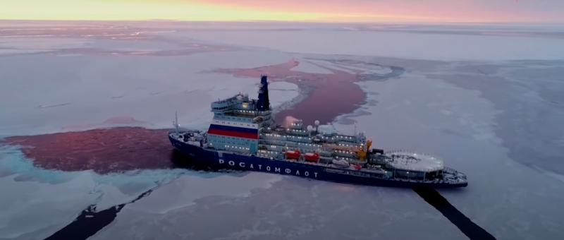  Северный морской путь должен работать круглый год. Фото: YouTube.com