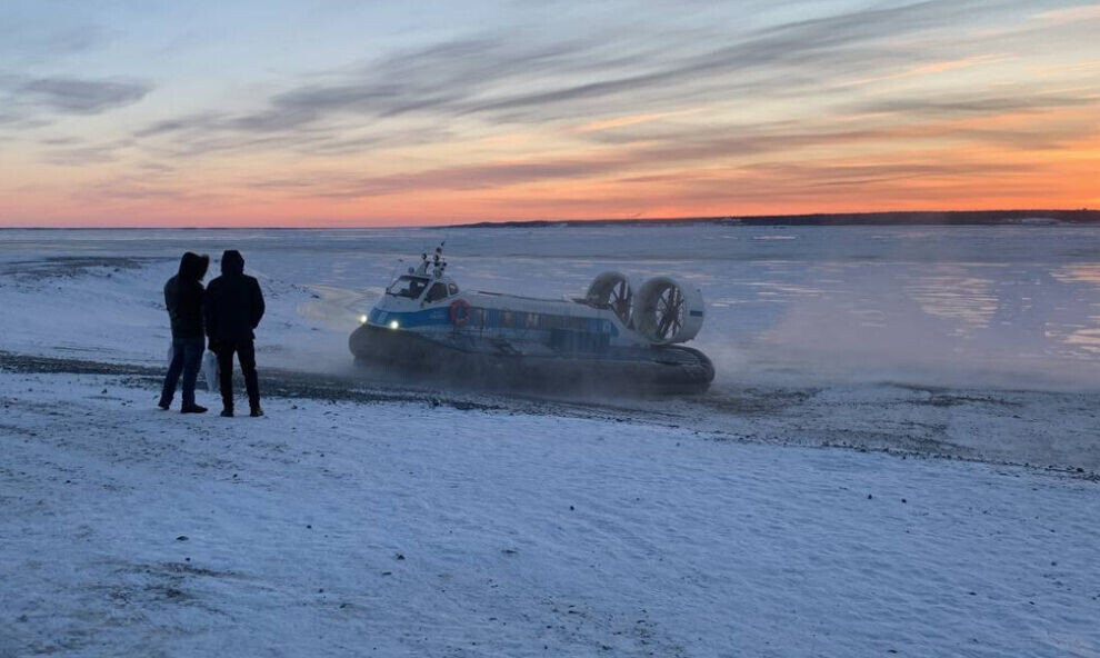    На переправе Салехард – Лабытнанги 18 ноября могут ограничить движение судов на воздушной подушке