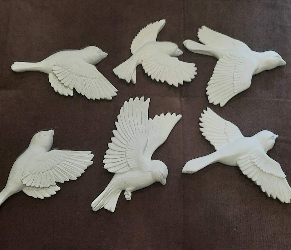 Перелётные гипсовые птицы теперь украшают стены квартиры моих квартирантов