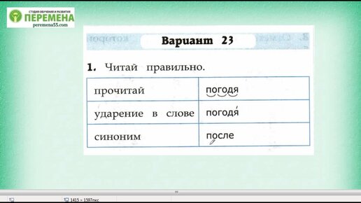 ГДЗ Вариант 22 Чтение. Работа с текстом за 4 класс Крылова Школа России