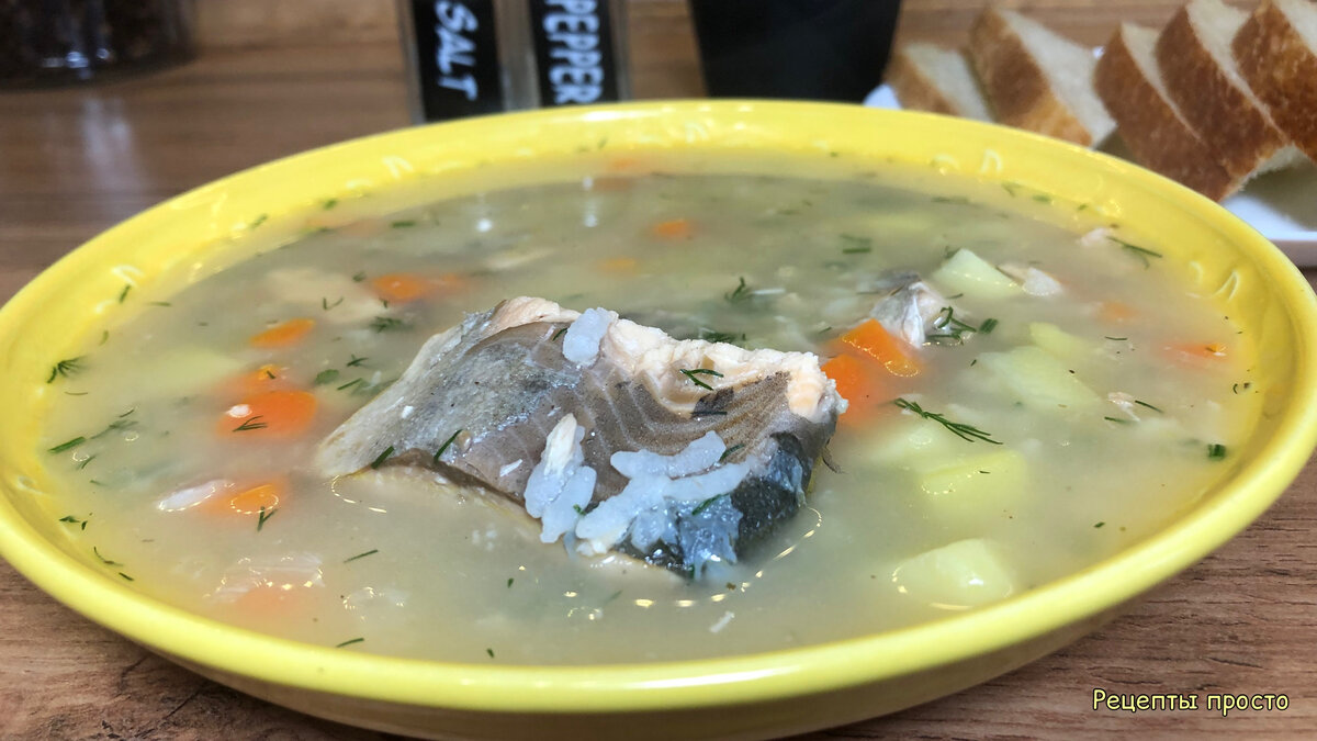 Рыбный суп с рисом - Пошаговый рецепт с фото. Супы из рыбы