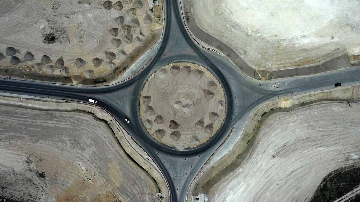    Строительство трассы "Таврида" в Крыму© РИА Новости / Александр Полегенько