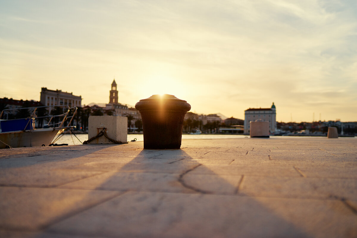 Швартовой боллард, Сплит, Хорватия (фото: Shutterstock)