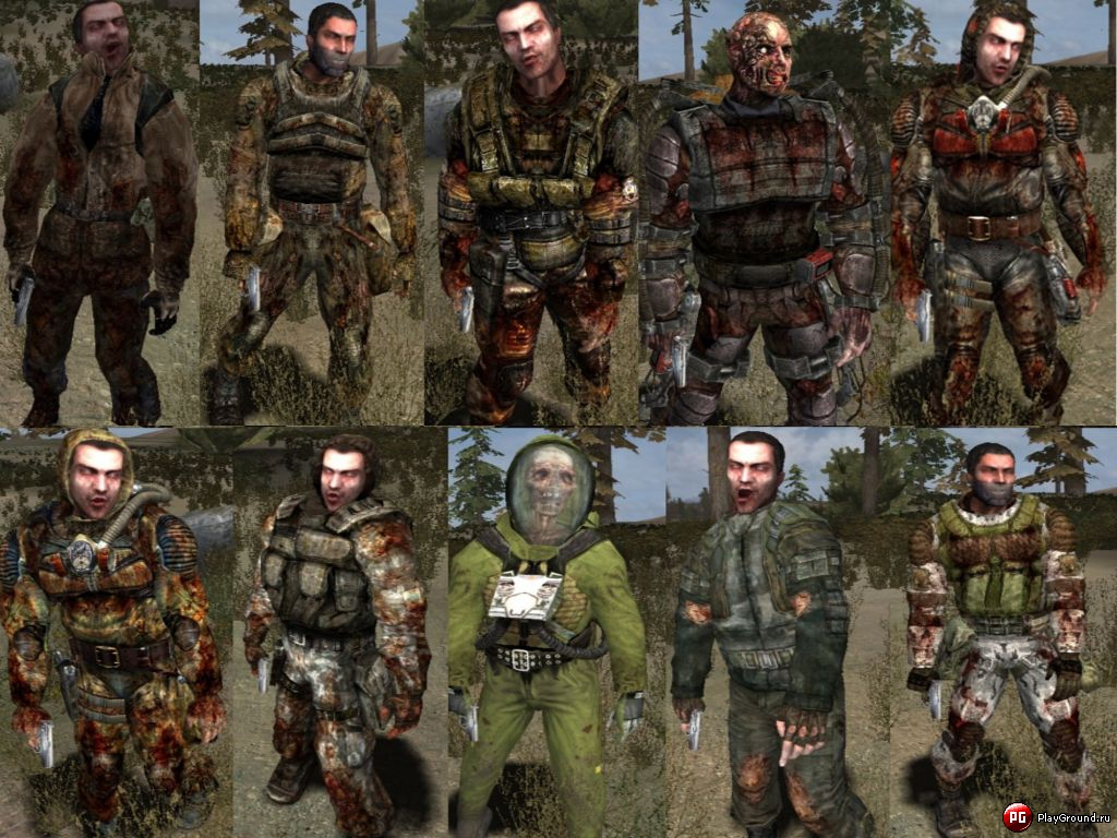 Stalker addons. Сталкер группировка зомбированные. Сталкер Зов Припяти зомбированные. Сталкер зомбированные сталкеры. Сталкер пак моделей НПС.