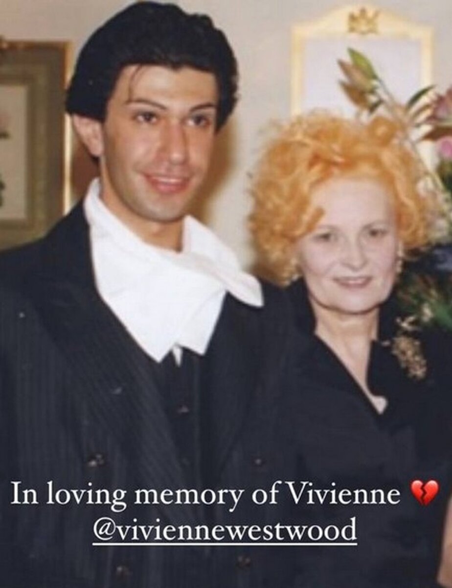     Николай Цискаридзе в 25 лет ходил по подиуму на показе Вивьен Вествуд. Фото — социальные сети,  Личная страница героя публикации в соцсети