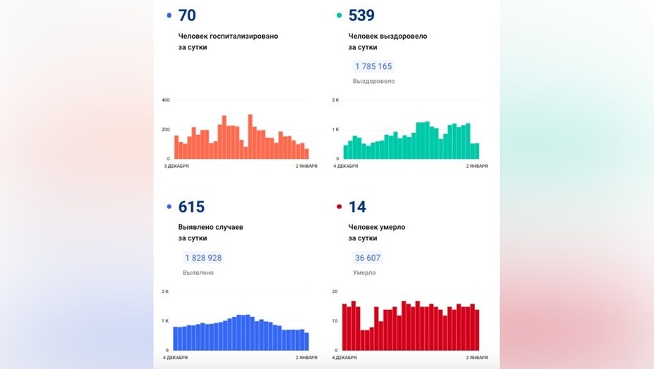    Эпидемическая ситуация в Петербурге в период с 3-4 декабря 2022 года по 2 января 2023 года Автор фото: стопкоронавирус.рф