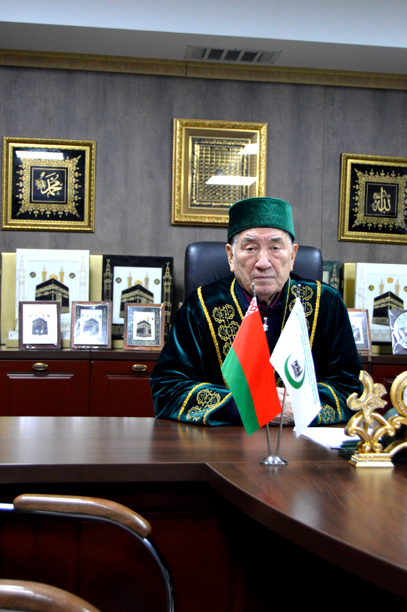 ГЛАВНЫЙ МУФТИЙ БЕЛАРУСИ - Абу-Бекир Шабанович. МИНСКАЯ СОБОРНАЯ МЕЧЕТЬ