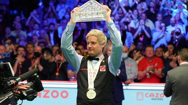 Нил Робертсон выиграл Masters в прошлом году. Фото: Eurosport