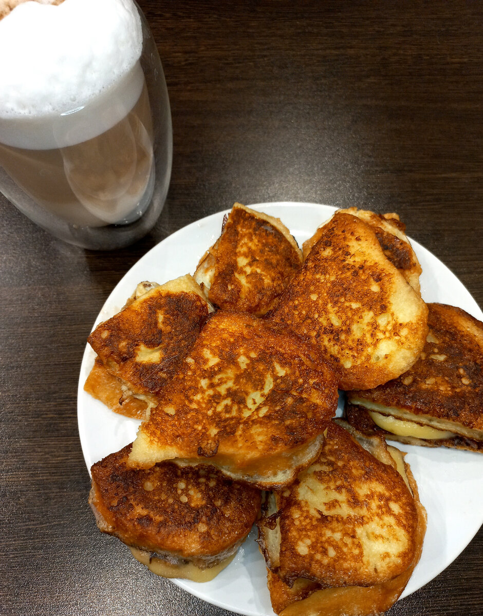 На завтрак гренки